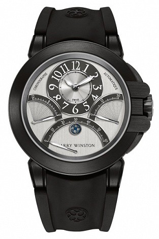 Harry Winston Ocean Collection Triple Retrograde Chronograph 400 / MCRA44ZKC.W