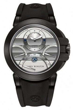 Harry Winston Ocean Collection Triple Retrograde Chronograph 400 / MCRA44ZKC.W2