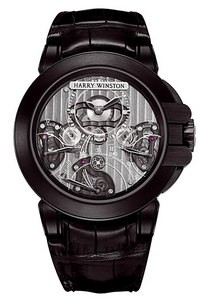 Harry Winston Ocean Collection Triple Retrograde Chronograph 400 / MCRA44ZKL.S