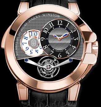 Harry Winston Ocean Tourbillon Big Date 400 / MMTBD45RL.K