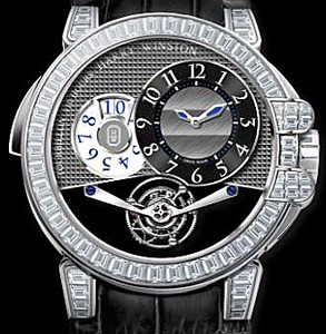 Harry Winston Ocean Tourbillon Big Date 400 / MMTBD45WL.K / BD