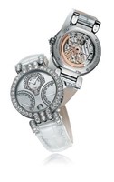Harry Winston Premier Excenter Biretro (WG-Diamonds / MOP-Diamonds / Leather) 200 / UABI34WL.MD / 00