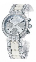 Harry Winston Premier Excenter Chronograph Ladies (RG-Diamonds / White-Diamonds / Diamond Bracelet) 200 / UCQ32WW1.MD / 3.1 / D2.1