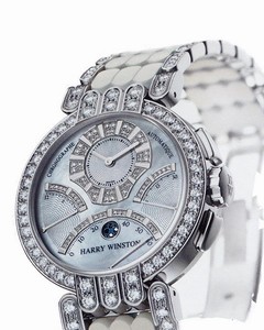 Harry Winston Premier Excenter Chronograph Set (WG-Diamonds / MOP-Diamonds / Diamonds) 200 / MCRA39WW1.MD / D3.1 / D2.1