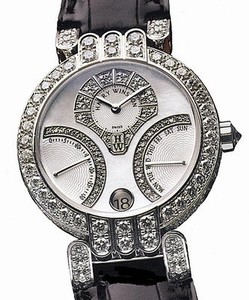 Harry Winston Premier Excenter Retrogrades (WG- Pave Diamonds) 200 / UABI34WL / D3.1