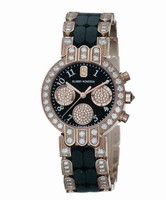 Harry Winston Premier Lady Chrono (RG-Diamonds / Black) 200 / UCQ32RRC / D3.1 / D2.1