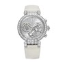 Harry Winston Premier Large Chronograph (WG-Diamonds / Silver / Strap) 200 / UCA39WL.WD / 01