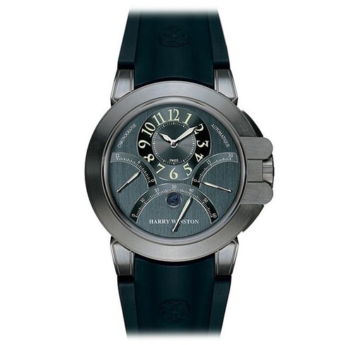 Harry Winston Project Z1 (Zalium / Grey / Rubber) 400 / MCRA44ZC.A