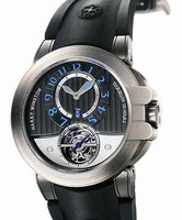 Harry Winston Project Z3 Sport (Zalium / Grey / Rubber Strap) 400 / MAT44ZC.NA