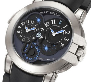 Harry Winston Project Z4 (Zalium / Black / Rubber) 400 / MATZ44ZC.K1