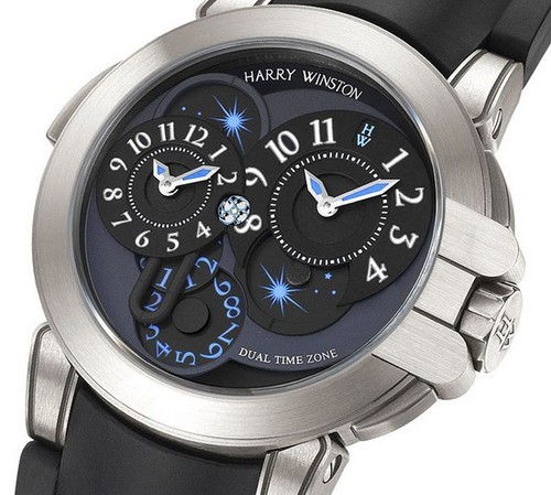 Harry Winston Project Z4 (Zalium / Black / Rubber) 400 / MATZ44ZC.K1