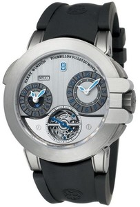 Harry Winston Project Z5 (Zalium / Silver / Rubber) 400 / MATTZ45ZC.WA