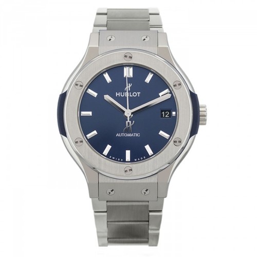 Hublot Classic Fusion Titanium Blue Bracelet 548.NX.7170.NX