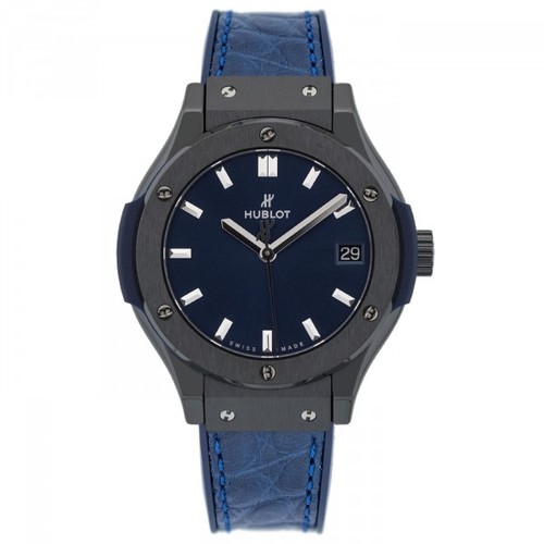 Hublot Classic Fusion Ceramic Blue 581.CM.7170.LR