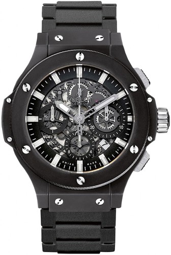 Hublot Aero Bang Black Magic Bracelet (Ceramic /Skeleton / Ceramic Bracelet) 311.CI.1170.CI