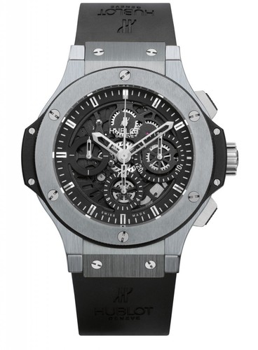 Hublot Aero Bang Tungsten (Tungsten / Black / Rubber Strap) 310.KX.1140.RX