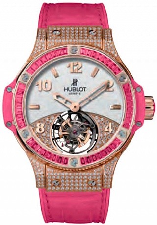 Hublot Big Bang 41 MM Tutti Frutti Tourbillon Pave 345.PP.2010.LR.0933