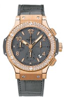 Hublot Big Bang 41mm Earl Gray Diamonds (RG-Diamonds / Tantalum / Strap ) 341.PT.5010.LR.1104