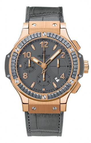 Hublot Big Bang 41mm Earl Gray Gold Hematite (RG / Tantalum / Strap ) 341.PT.5010.LR.1912