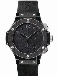Hublot Big Bang All Black (Black Ceramic / Black / Rubber) 301.CX.134.RX