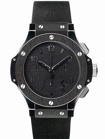 Hublot Big Bang All Black (Black Ceramic / Black / Rubber) 301.CX.134.RX