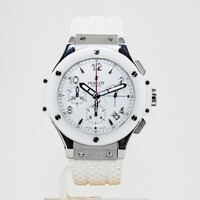 Hublot Big Bang Aspen (White Ceramic / White / Rubber) 341.CH.230.RW