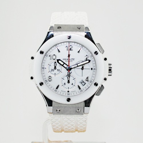 Hublot Big Bang Aspen (White Ceramic / White / Rubber) 341.CH.230.RW