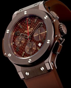 Hublot Big Bang Cappuccino Chocolate (Chocolate PVD / Brown Carbon / Rubber) 341.SL.1008.RX