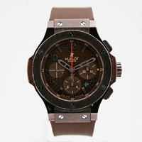 Hublot Big Bang Cappuccino Chocolate (Chocolate PVD / Brown Carbon / Strap) 301.SL.1008.RX