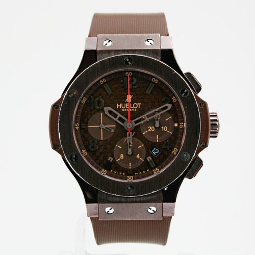 Hublot Big Bang Cappuccino Chocolate (Chocolate PVD / Brown Carbon / Strap) 301.SL.1008.RX