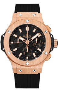Hublot Big Bang Chronograph Evolution (RG / Black / Rubber) 301.PX.1180.RX