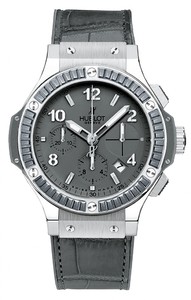 Hublot Big Bang Earl Grey (SS /Tantalum/leather strap) 342.ST.5010.LR