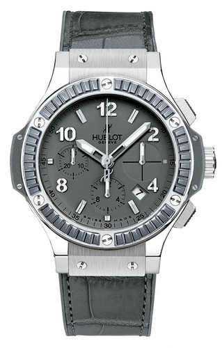 Hublot Big Bang Earl Grey (SS /Tantalum/leather strap) 342.ST.5010.LR