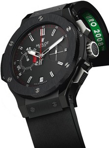 Hublot Big Bang Euro 2008 (PVD-Titanium / Black / Black Rubber Strap) 318.CM.1123.RX.EUR08