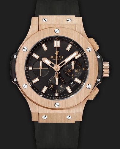 Hublot Big Bang Evolution Gold (RG/Black/Leather Strap) 301.PX.1180.GR