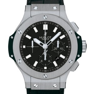 Hublot Big Bang Evolution Steel (SS-Black ceramic/Black/ Rubber Strap) 301.SM.1770.GR