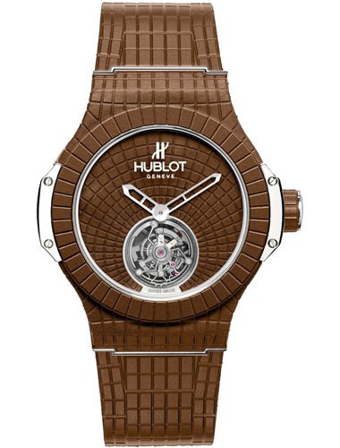 Hublot Big Bang Gummy Bang Chocolate Tourbillion (Chocolate Rubber/Chocolate rubber /Chocolate Rubber) 305.RC.3910.RC