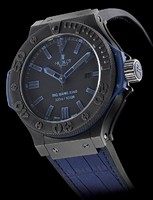 Hublot Big Bang King All Black Blue (Black ceramic /Black ceramic/Blue leather strap) 322.CI.1190.GR.ABB09