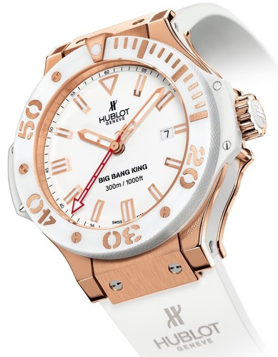 Hublot Big Bang King Porto Cervo (RG / White / Rubber) 322.PE.230.RW