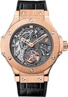 Hublot Big Bang Minute Repeater Tourbillon (RG / Skeleton / Black Rubber Alligator Strap) 304.PX.1180.LR
