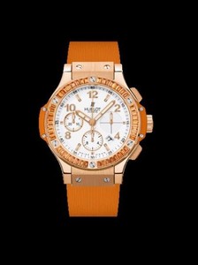 Hublot Big Bang Orange Carat (RG-Orange Sapphire / White / Rubber) 341.PO.2010.RO.1906