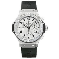 Hublot Big Bang Platinum Mat (Platinum-Baguettes / Grey / Rubber) 301.TI.450.RX.194