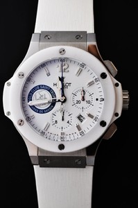 Hublot Big Bang Polo Club St Tropez (SS-Ceramic / White / Rubber) 301.SE.230.LS.STT07
