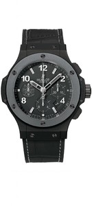 Hublot Big Bang Polo de Paris (Black Ceramic / Black / Black Alligator Gummy Rubber Strap) 301.CI.1140.GR.PDP09