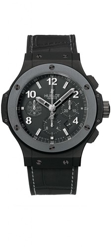 Hublot Big Bang Polo de Paris (Black Ceramic / Black / Black Alligator Gummy Rubber Strap) 301.CI.1140.GR.PDP09