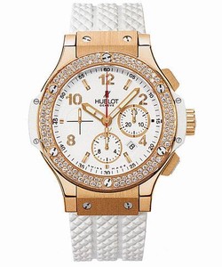 Hublot Big Bang Porto Cervo (RG-Baguettes / White / Rubber) 301.PE.230.RW.094