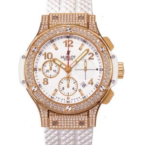 Hublot Big Bang Porto Cervo (RG-Diamond Case / White / Rubber) 341.PE.230.RW.174