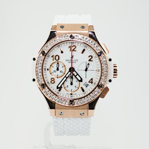 Hublot Big Bang Porto Cervo (RG-Diamonds / White / Rubber) 341.PE.230.RW.114