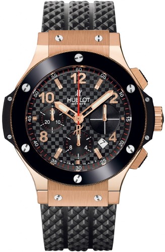 Hublot Big Bang Red Gold Ceramic Bracelet (RG / Black / Red Gold Ceramic Bracelet) 341.PB.131.PB