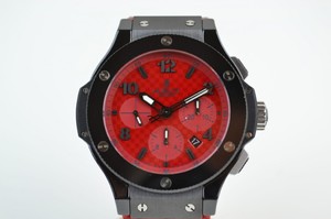 Hublot Big Bang Red Magic (Black Ceramic / Red / Rubber) 301.CE.1201.RX